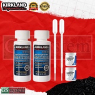 2 MINOXIDIL KIRKLAND 5% SOLUTION FOR HAIR AND BEARD GROWTH FREE 2 LCLT 2 DROPPERS