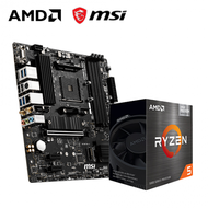 【真香】微星 B550M PRO-VDH WIFI+AMD【6核】Ryzen5 5600GT