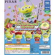 【日版】【In Stock 現貨】Set Of 5 〈  T.ARTS – エイリアンいっぱいコレクション　ピクサースペシャル4！ (三眼仔 變裝公仔 P4) 〉 〈 4904790053429 〉#