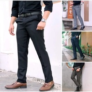 MEN'S LONG FORMAL PANTS FOR WORK, OFFICE, COLLEGE, CASUAL, SLIMFIT, DISTRO PREMIUM