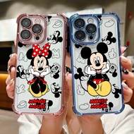 Cute Disney Mickey Minnie Phone Case For Infinix Note 50S 50X 50 40 Hot 60i 60 50 40 Pro Plus 50i 40