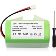 Penggantian Bateri RVBAT85005 untuk Vakum Robot Shark Matrix RV761 RV761R00US RV9123S RV9123S1US RV2