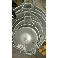 Aluminium Wok / Kuali Besi / Kuali Memasak / Kuali Dua Tangkai / Double Handle Wok / Cooking Wok CAP