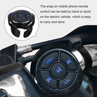 Car Wireless Media Button Remote Controller Motorcycle Bike Steering Wheel MP3 Music Play for Phone 