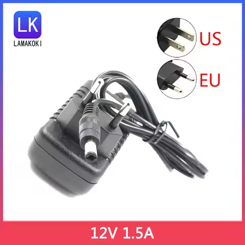 12V 1.5A 1500mA AC/DC Power Adapter Wall Charger Supply For WD Elements WDBAAU0020HBK WDBAAU0020HBK-