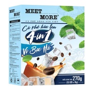 Meet More 4in1 instant coffee mint flavor 270g (15 packs)