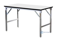 โต๊ะประชุม โต๊ะพับ 60x120x75 ซม. โต๊ะหน้าไม้ โต๊ะอเนกประสงค์ โต๊ะพับอเนกประสงค์ โต๊ะสำนักงาน โต๊ะจัดปาร์ตี้ ps ps99.