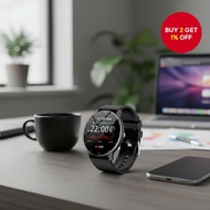 Original ZL02 Xiaomi SmartWatch for Men Women Full Touch Screen Bluetooth Call Waterproof GPS Sports