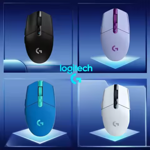 Logitech G304/G305 Lightspeed Wireless Gaming Mouse + Gaming Mouse Pad Set - 12000 DPI, HERO Sensor
