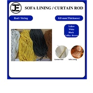 (BUNDLE) 0.8mm-Curtain Rod / Curtain String /Tali Sofa /Piping Sofa/ Sofa Line/ SOFA LINING