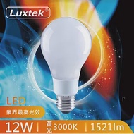 【買四送一】Luxtek樂施達 LED 12W 球泡型 燈絲燈 E27 黃光