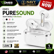 Dmes PureSound ANC Wireless Earphones 5.4 Bluetooth Earbuds | Active Noise Cancellation | Call ENC |