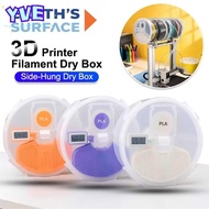 YVE  Printing Filament Dry Box, 1KG Anti-Moisture  Printing Filament Sealed Box,  Wall-Mounted Dustp