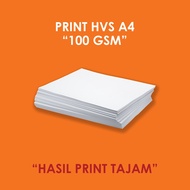 100 GRAM HVS PRINTJasa A4 SIZE "SHARP PRINT RESULTS"