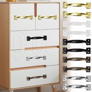 Hardware Iron Bow-Shaped Door Handle Set / Nordic Modern Drawer Wardrobe Furniture Metal Handles / V