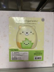 角落小夥伴 角落生物 陶瓷儲錢箱- 貓 雜草[平行進口]