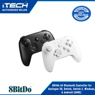8Bitdo 64 Bluetooth Controller for Analogue 3D, Switch, Switch 2, Windows, & Android | 80NE