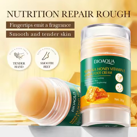 Shengsu E Manuka Honey Anti-Cracking Moisturizing Hand Cream Moisturizing Smooth Winter Musthaves Ko
