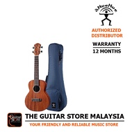 aNueNue C3E Hawaiian Dream Series Solid Top Concert Ukulele With Gigbag - Satin Natural (C3 / C 3 E)