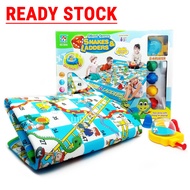 Toys Traditional Giant size games Snake classic colorful games Map Mat Big Ular Permainan 4Palyers T