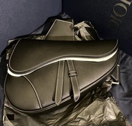 【100%全新全套齊】Dior Men's Grained Calfskin Saddle Bag (星星紙袋/保卡)