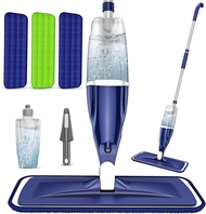 Microfiber Spray Mop for Floors Cleaning: Wet Dry Hardwood Floor Mops with 3 Washable Reusable Pads