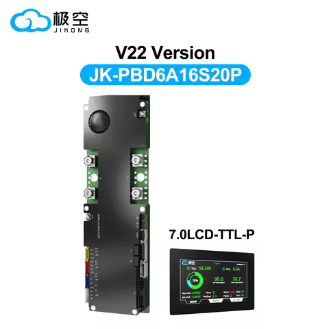 JIKONG JKBMS V22 8S 16S 24V 48V 200A PBD6A16S20P LPF4 Li-Ion LTO BMS Household Energy Inverter BMS A