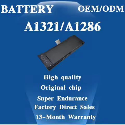 A1321 Laptop battery For Apple Macbook Pro 15" A1286 2009 2010 year Version 020-6380-A