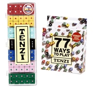 TENZI Party Pack Dice Game Bundle with 77 Ways to Play A Fun, Fast Frenzy for The Whole Family - 6 S