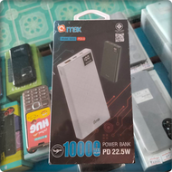 เพาเวอร์แบงค์ มอก.Q.max Power Bank 10000 mAh รุ่น GC53 PD 22.5 W ชาร์จเร็ว 2 พอร์ตเอาต์พุต มี 2 พอร์