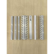 LED Case Aluminium Casing U Channel Profile Housing Track Light  1M/3M (FOR 3M, CUT INTO 1M X 3)