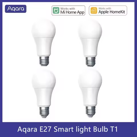 Aqara Smart light Bulb T1 E27 2700K-6500K 220-240V Smart LED Bulb Light Adjustable Color Temperature