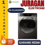 Sharp ES FL1410 DPX Mesin Cuci Plus Dryer 10,5 KG ES-FL1410DPX