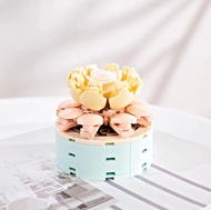 Pot Sukulen Bunga DIY Lego / Mainan Kreatif Ruang Dekorasi Buket / Tanaman Kehidupan Abadi Hadiah Ga