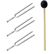 Tuning Fork, 3 Pack A440Hz Tuning Fork - Standard A 440 Hz Violin Guitar Tuner Musical Instrument wi