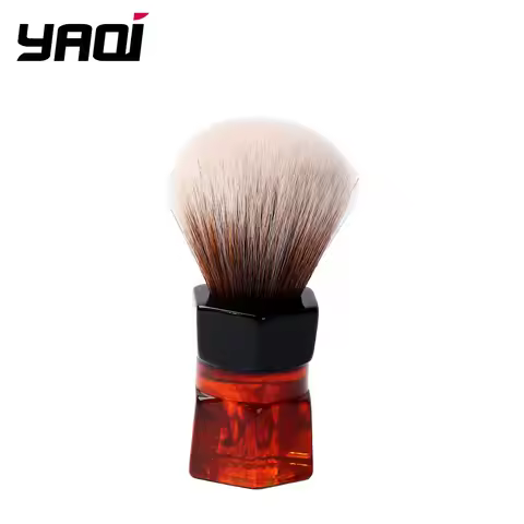 YAQI 24mm Moka Express Synthetic Hair Barbe Mens Shaving Brush