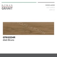 Roman Granit GT612234 dJati Bruno 15x60 / Lantai Kayu Coklat