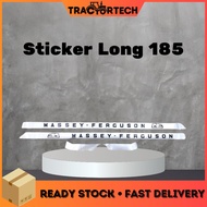 TractorTech | Sticker / Pelekat Long MF 185 Tractor MF 185