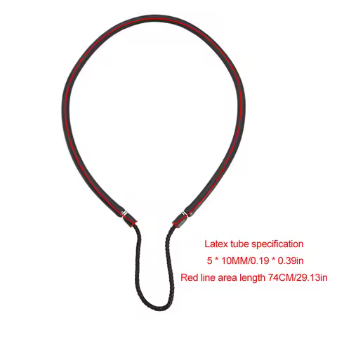 Speargun Pole Resistant Speargun Rubber Bands Rubber Fishing Hand Speargun Pole Spear Sling for Harp