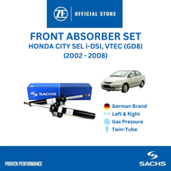 SACHS Shocks Absorber Front Set Honda City SEL I-DSI GD8 - (2004 - 2008) | 317 701_702