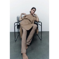 ZARA WASHED EFFECT FLARE LEGGINGS