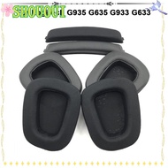 SHOUOUI 1Pair Ear Pads, Replacement Sponge Ear Cushion Cover, Soft Foam Accessories Gaming Headphone