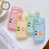 GC270 CARTOON STYLE MOTIF 2 IN 1 COLORS MACARON COMPATIBLE FOR OPPO RENO 4F 5 6 7 10 11F 12 12F 13F 