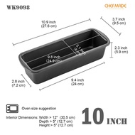 CHEFMADE Long Shape Non-stick Bread Loaf Pan Bakeware FDA Approved for Oven and Instant Pot Baking WK9098