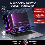 (MY) LionShield Macbook Air/Pro M4 M3 M2 M1 Magnetic Screen Protector (13/14/15/16 Inch)