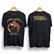 KAOS RHOMA IRAMA MIRASANTIKA TSHIRT MUSIK RAJA DANGDUT FORSA | T-Shirt Music plesetan black kaos Rho