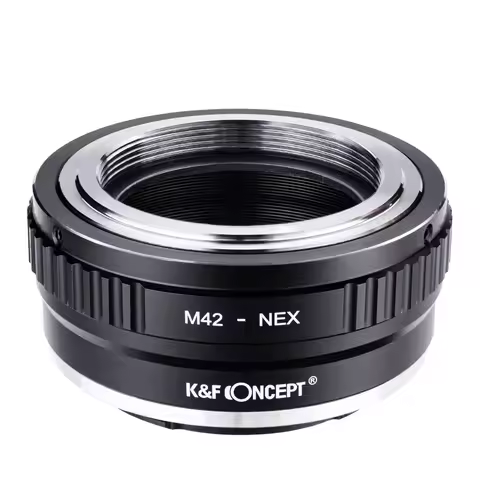 K&F CONCEPT M42-NEX M42 Mount Lens for Sony E-mount Adapter Ring for Sony NEX E-mount NEX3 NEX5n NEX
