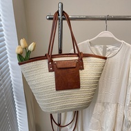 Luxury Designer Straw Beach Bag Large Capacity Beach Shoulder Bag For Women Summer Raffia Handbag Sh
