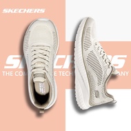 Skechers斯凯奇新款女鞋软底健步鞋轻便休闲鞋减震跑步鞋网面透气运动鞋女 自然色/灰褐色 39.5