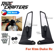 RC For Ktm Duke 250 390 200 690 125 DUKE 990 Super R 790 1290 Motorcycle Rearview Side Mirror Stealt